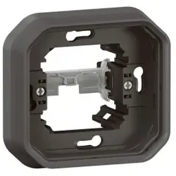 Legrand 069609L Plexo New FRUP 1-fach Tragring mit Krallen, in der Farbe: Anthrazit