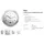 MEBUS Quarz Wanduhr 40 cm 41964 grau