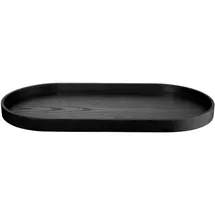Asa Selection Holztablett oval schwarz