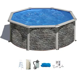 my pool bwt myPool Feeling Rundpool 460 x 120 cm inkl. Sandfilteranlage