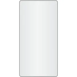Spiegel LOEVSCHALL "Refine, Wandspiegel für alle Raumtypen, Stilvoller Rahmen", schwarz, B:45cm H:90cm T:1,5cm, Spiegel, Spiegel für Schlafzimmer, Wohnzimmer, Garderobe, Flur und Badezimmer