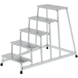 MUNK Aluminium-Arbeitspodest 5 Stufen (50035)