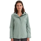 KILLTEC Funktionsjacke Damen Inkele - Damenjacke mit abzippbarer Kapuze - leichte Übergangsjacke - Frauen Outdoorjacke ist wasserdicht und atmungsaktiv, pistazie, 44