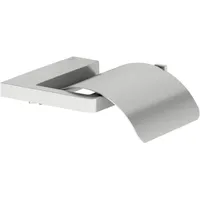 Keuco Moll Toilettenpapierhalter 12760210000 mit Deckel, Edelstahl-finish