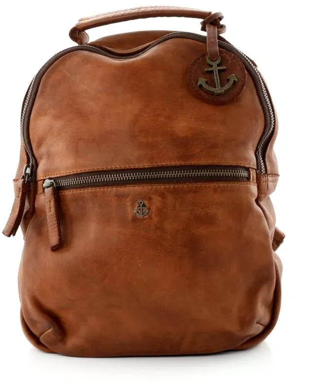 Harbour 2nd Carlotta Lederrucksack Cognac, braun cognac