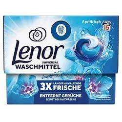 Lenor UNIVERSAL Aprilfrisch Waschmittel Caps, 15 St.