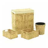 vidaXL Korb-Set fürs Bad Beige