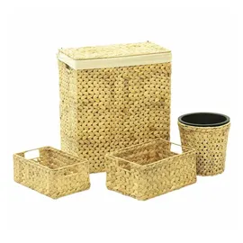 vidaXL Korb-Set fürs Bad Beige