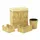 vidaXL Korb-Set fürs Bad Beige