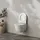Kronenbach Tube Wand-WC mit WC-Sitz Weiß glänzend
