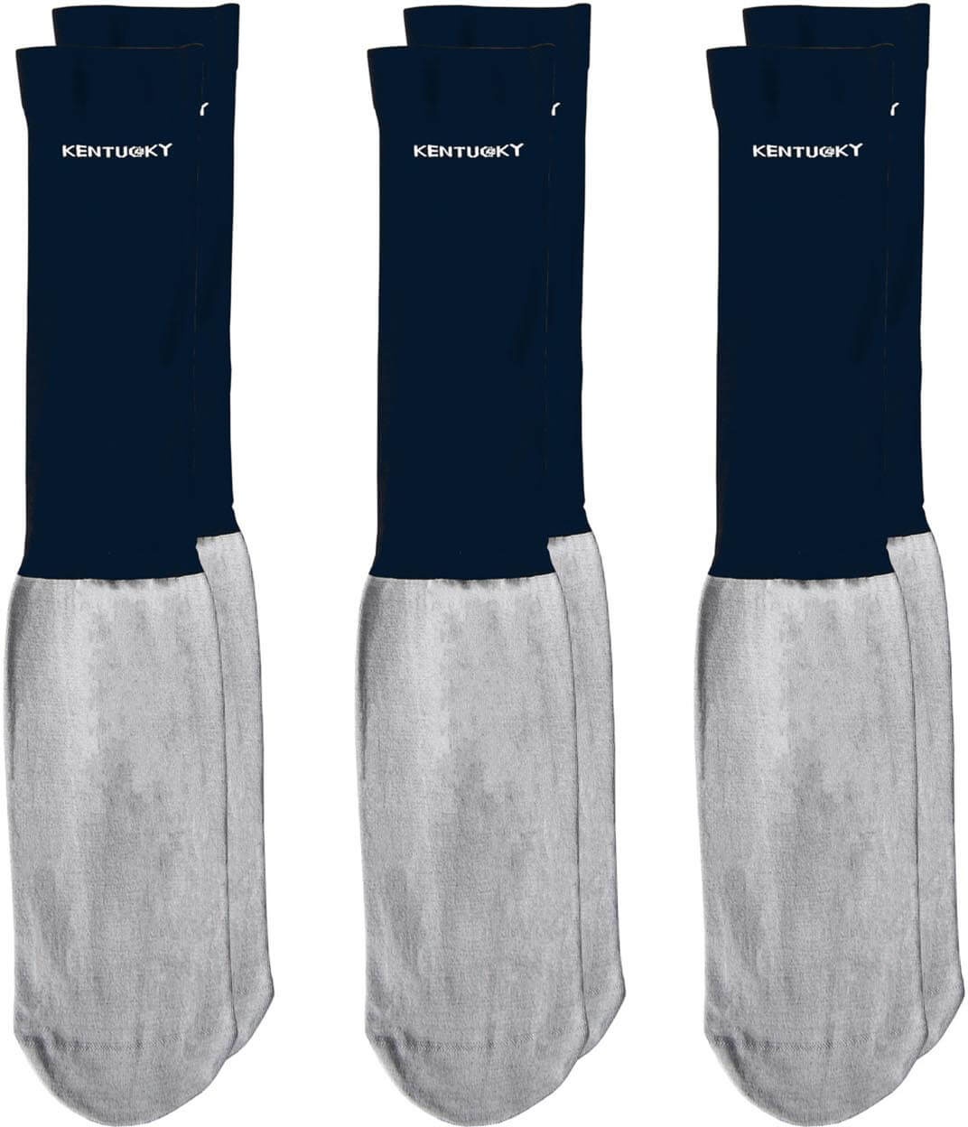 Kentucky Horsewear Socken Basic Set of 3 Reitsocken Navy 41-46