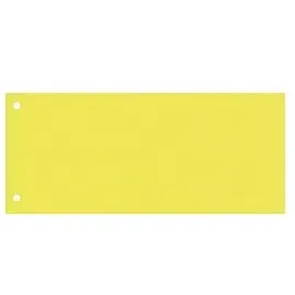 Wekre Trennstreifen 180 g/m2 Karton 24,0 x 10,5 cm Gelb 100 St.