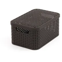 Curver Aufbewahrungsbox NATURAL STYLE S 1-tlg. dunkelbraun