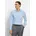 Businesshemd OLYMP No Six Royal Kent Herren Gr 36 Normaler Arm blau bleu 97 Baumwolle 3 Elastolefin Hemden