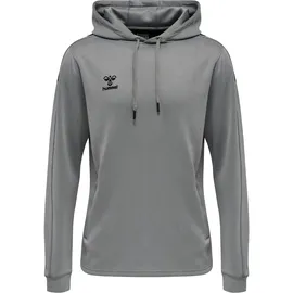 hummel Core Xk Poly Hoodie Grey Melange M