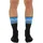 Uyn Cycling One Light Fahrradsocken Herren B040 black-cobalt blue 42-44