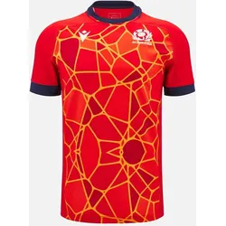 Trainingsshirt Rugby Schottland Macron 24/25 Rot ROT 2XL