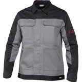 DASSY Arbeitsjacke grau/schwarz M