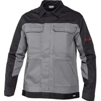 DASSY Arbeitsjacke grau/schwarz M
