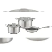 GSW Inoxxa Black Topf-Set 5-tlg. Kochtopf