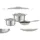 GSW Inoxxa Black Topf-Set 5-tlg. Kochtopf