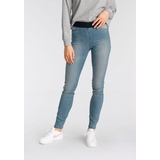 Arizona Skinny-fit-Jeans, Mid Waist Comfort-Stretch blau 36