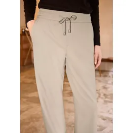 street one studio STREET ONE STUDIO, Damen, Gr. 46, Länge 30, buffed beige, Jeans, 69% Polyester, 27% Viskose, 4% Elasthan, unifarben, lang, Jeans, Middle Waist