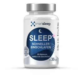 smartsleep® SLEEP+ - Vegane Einschlafkapsel mit Melatonin 30 St