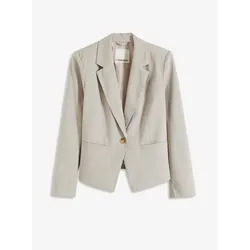 bonprix Glencheck Blazer, grau, 42