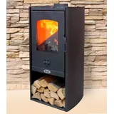 EEK A Kaminofen Holz Ofen Holzofen 6,4 kW Kamin Polar Dauerbrandofen Werkstattofen Schwedenofen Hüttenofen Heizofen