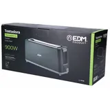 EDM - Toaster Schwarz Design Lang 900 w