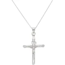 Smart Jewel Kette mit Anhänger Kreuz Silber 925