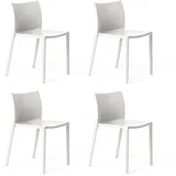 Magis - Air Chair Outdoor Stuhl, weiß (4er-Set)