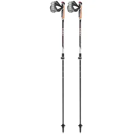 Leki Instructor Lite 100-125 cm schwarz-weiß-orange