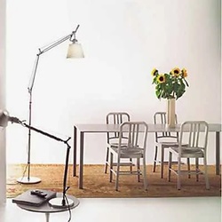 Artemide Tolomeo Basculante Terra, Pergament