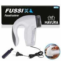 MAVURA FUSSIX Elektrische Fusselfräse Kleiderrasierer Wollrasierer