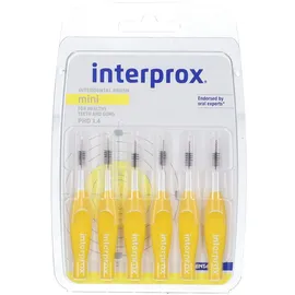 Dentaid Gmbh Interprox reg mini gelb Interdentalbürste 6 St.