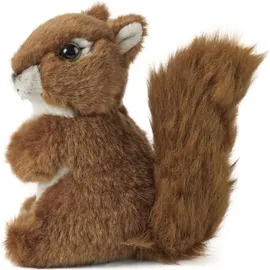 Living Nature Eichhörnchen 14 cm Braun/Weiß