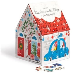 Christmas in the Village 500 Piece House Puzzle