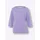 Classic Basics Sieh an! 3/4-Arm-Shirt in lavendel-weiß-bedruckt | Gr.: 48