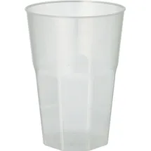 Papstar 450 Gläser für Caipirinha PP 0,3 l Ø 8 cm 11 cm transluzent unzerbrechlich