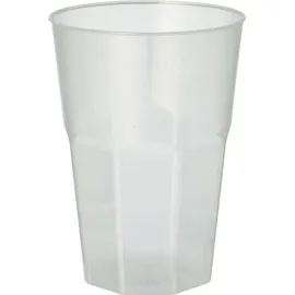 Papstar 450 Gläser für Caipirinha PP 0,3 l Ø 8 cm 11 cm transluzent unzerbrechlich