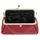 Cluty Abendtasche Leder Red