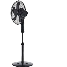 V-Tac Standventilator 125 cm höhenverstellbar Schwarz