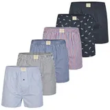 MG-1 Boxershorts kariert L 6er Pack
