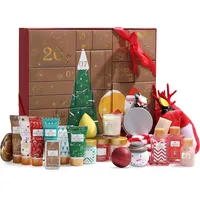BODY & EARTH Wellness Adventskalender für Frauen mit 24 SPA Produkte Geschenkset