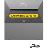 Anker SOLIX Solarbank 3 E2700 Pro All-in-One Speicher für Balkonkraftwerk, by Powerness - 5.4kWh / ohne Zubehör / Powerness Express (Lieferzeit: 5-14 Werktage)