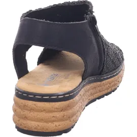 Rieker 62783 Damen Schwarz 39