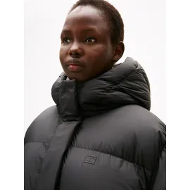 Tommy Hilfiger Curve "CRV MODERN DOWN REG COAT", Damen, Gr. 46, schwarz, Steppware, Obermaterial: 100% Polyester. Futter: 100% Polyamid. Wattierung: 100% Daunen, unifarben, Mäntel Daunenmantel, in großen Größen