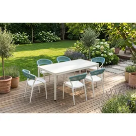 KAWOLA KISO Gartenstuhl 54 x 79 x 54 cm blau 1 St.